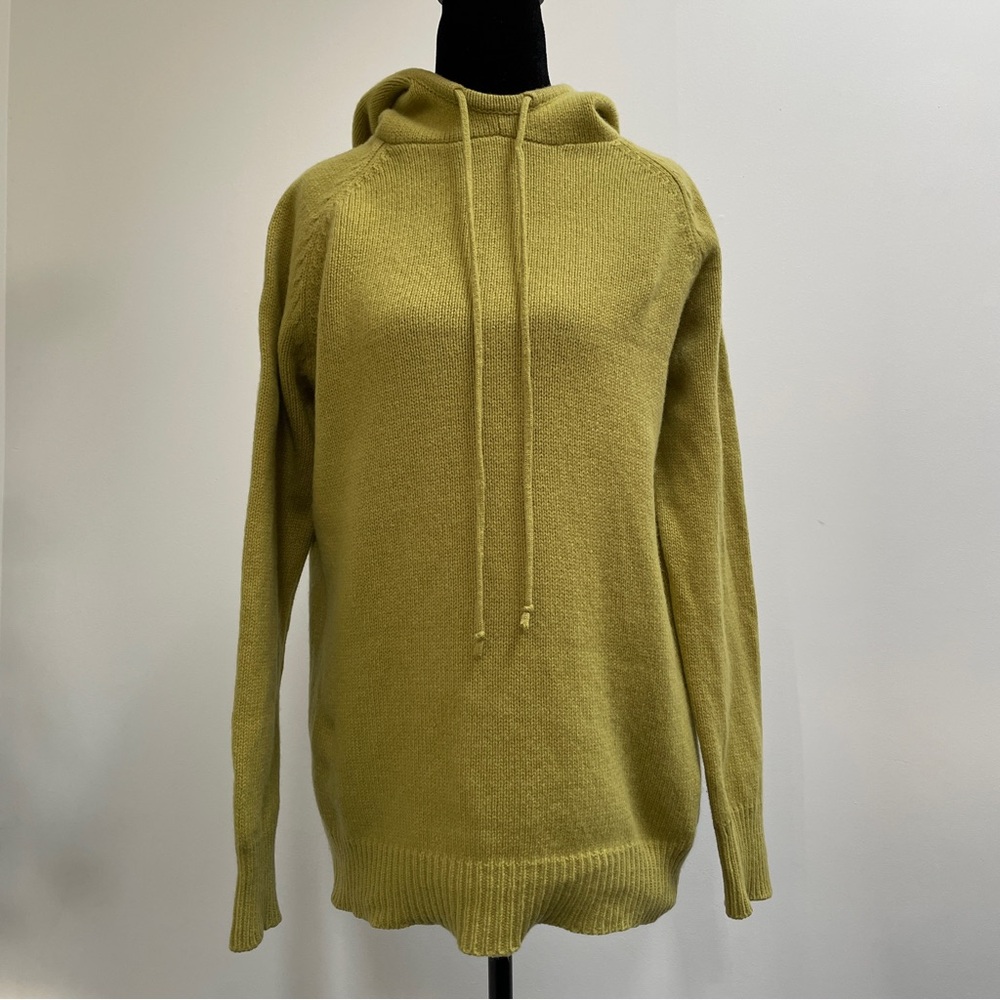 J.Crew 100% Lambswool Hoodie Sweater Size Small